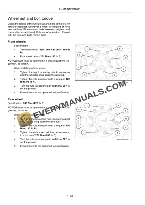Case 580N, 580SN-WT, 580SN, 590SN Loader Backhoe Operator Manual 84482502-4
