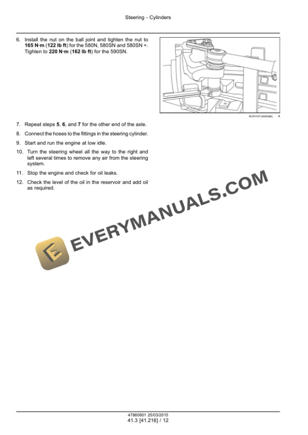 Case 580N, 580SN WT, 580SN, 590SN Tier 3 Tractor Loader Backhoe Service Manual 47878207 PDF 4 Case 580N, 580SN WT, 580SN, 590SN Tier 3 Tractor Loader Backhoe Service Manual 47878207 PDF - Image 2