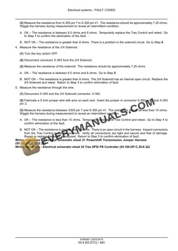 Case 580N, 580SN WT, 580SN, 590SN Tier 3 Tractor Loader Backhoe Service Manual 47878209-3