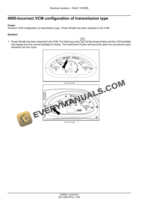 Case 580N, 580SN WT, 580SN, 590SN Tier 3 Tractor Loader Backhoe Service Manual 47878209-5