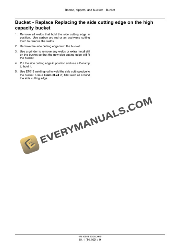 Case 580N, 580SN WT, 580SN, 590SN Tier 4B (Final) Tractor Loader Backhoe Service Manual 47918044 PDF 4 Case 580N, 580SN WT, 580SN, 590SN Tier 4B (Final) Tractor Loader Backhoe Service Manual 47918044 PDF - Image 2