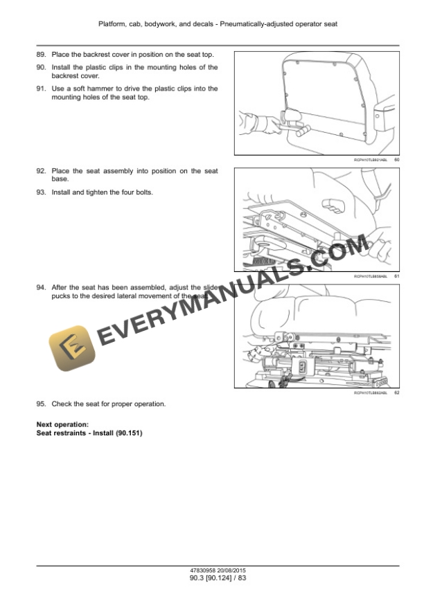 Case 580N, 580SN WT, 580SN, 590SN Tier 4B (Final) Tractor Loader Backhoe Service Manual 47918044 PDF 7 Case 580N, 580SN WT, 580SN, 590SN Tier 4B (Final) Tractor Loader Backhoe Service Manual 47918044 PDF - Image 5