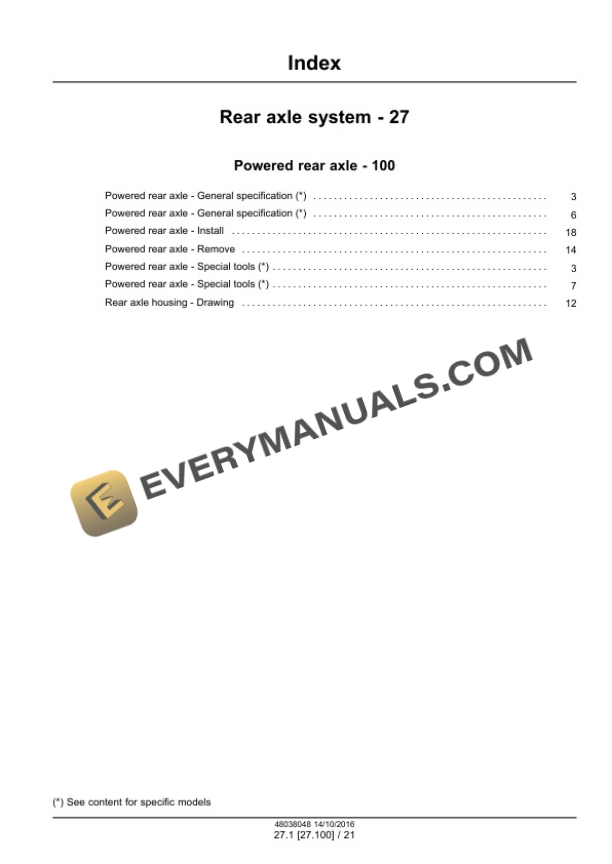 Case 580N, 580SN WT, 580SN, 590SN Tier 4B (Final) Tractor Loader Backhoe Service Manual 48080065 PDF 5 Case 580N, 580SN WT, 580SN, 590SN Tier 4B (Final) Tractor Loader Backhoe Service Manual 48080065 PDF - Image 3