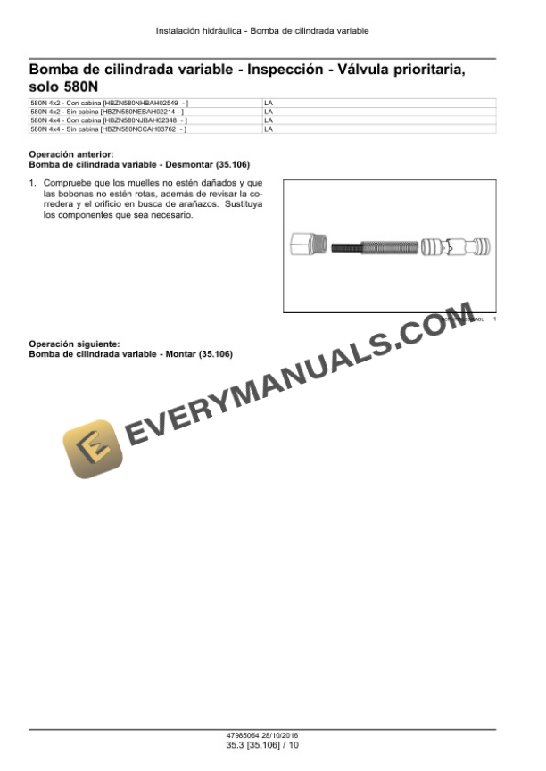 Case 580N Backhoe Repair Manual 47985064 ES PDF 6 Case 580N Backhoe Repair Manual 47985064 ES PDF - Image 4
