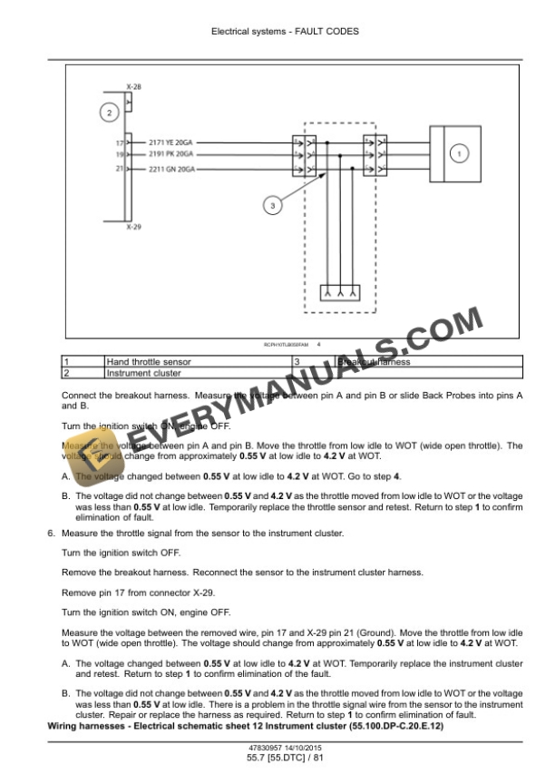 Case 580N EP Tier 4B (Final) Tractor Loader Backhoe Service Manual 47936423-3