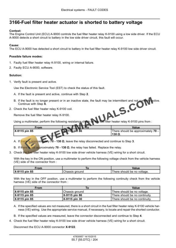 Case 580N EP Tier 4B (Final) Tractor Loader Backhoe Service Manual 47936423-5