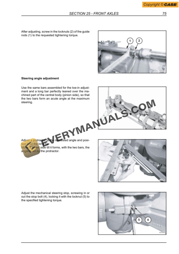 Case 580SR, 580SR+, 590SR, 695SR Series 3 Backhoe Loader Service Manual 87643852B-3