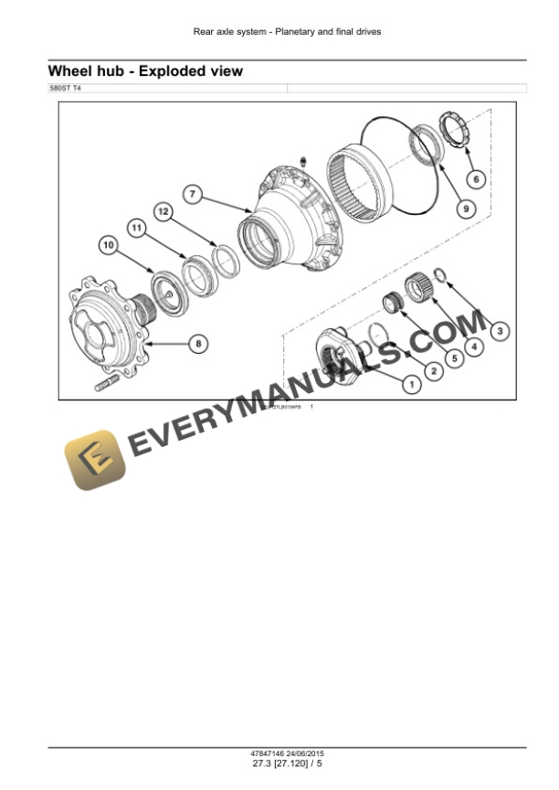 Case 580ST, 590ST, 695ST Stage IIIB Tractor Backhoe Loader Service Manual 47847146 PDF 5 Case 580ST, 590ST, 695ST Stage IIIB Tractor Backhoe Loader Service Manual 47847146 PDF - Image 3