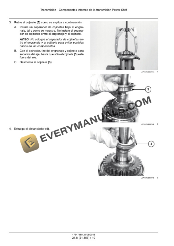 Case 580ST, 590ST, 695ST Stage IIIB Tractor Backhoe Loader Service Manual 47847150 ES PDF 4 Case 580ST, 590ST, 695ST Stage IIIB Tractor Backhoe Loader Service Manual 47847150 ES PDF - Image 2