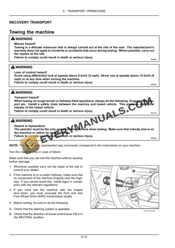 Case 580ST, 590ST, 695ST Stage IV Tractor Loader Backhoe Operator Manual 51421504 PDF 5 Case 580ST, 590ST, 695ST Stage IV Tractor Loader Backhoe Operator Manual 51421504 PDF - Image 3