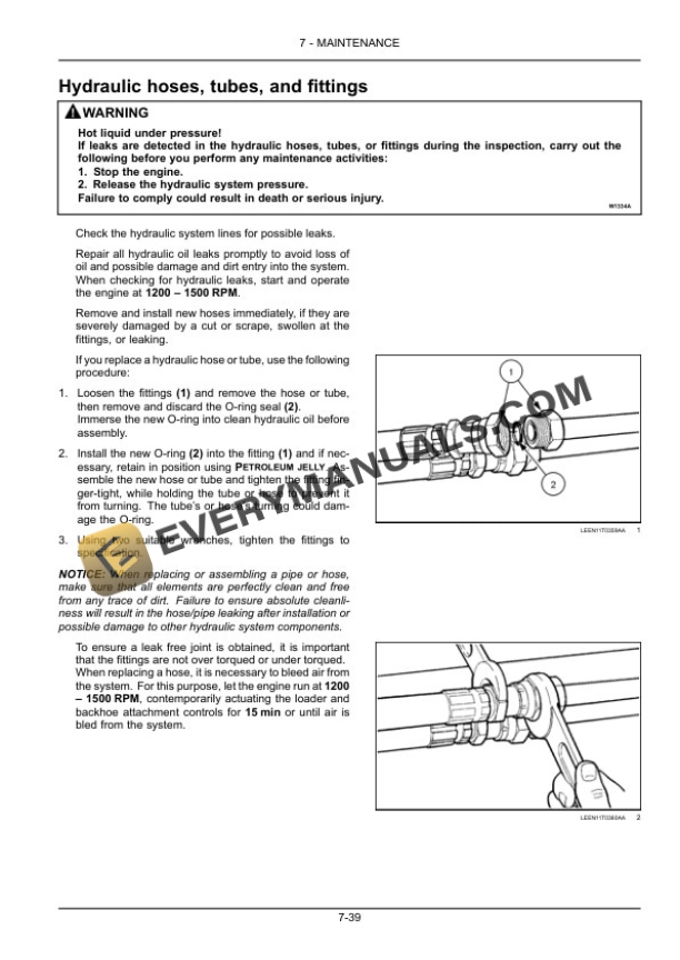 Case 580ST, 590ST, 695ST Stage IV Tractor Loader Backhoe Operator Manual 51421504 PDF 6 Case 580ST, 590ST, 695ST Stage IV Tractor Loader Backhoe Operator Manual 51421504 PDF - Image 4