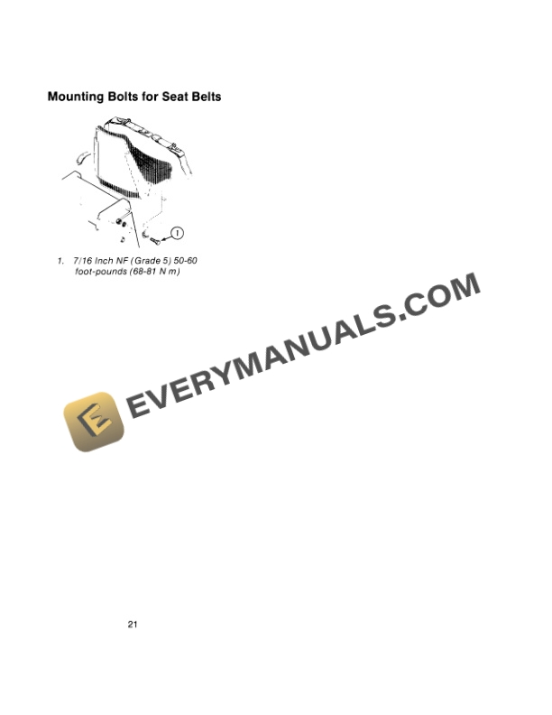 Case 584D, 585D, 586D Forklift Operator Manual 9-7331-2