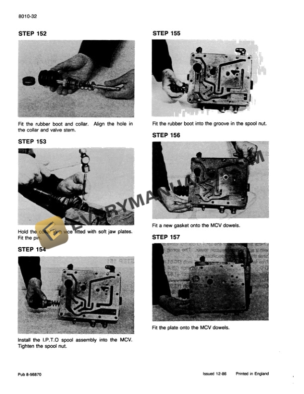 Case 585, 685, 595, 695 Series Tractor Service Manual 7-36892-5