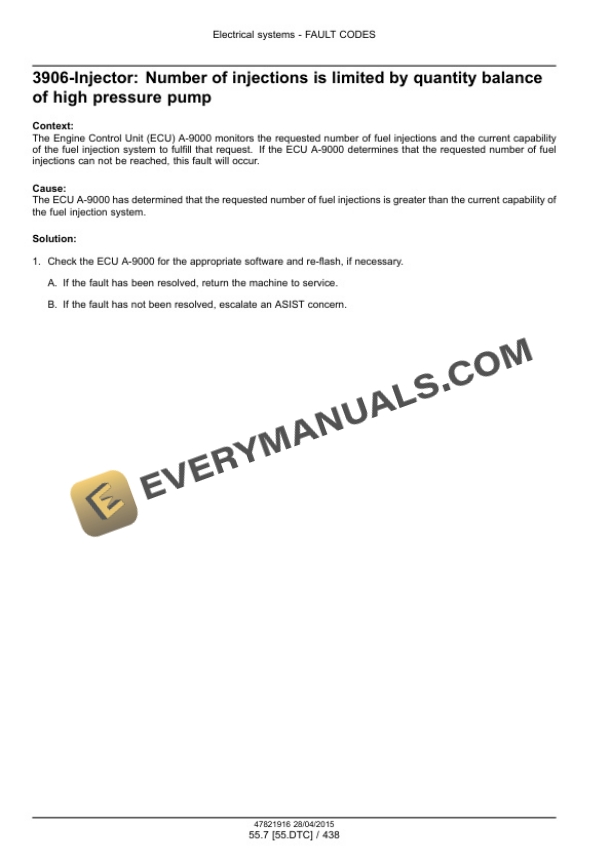 Case 586H, 588H Tier 4B (Final) Rough Terrain Forklift Service Manual 47881832 PDF 6 Case 586H, 588H Tier 4B (Final) Rough Terrain Forklift Service Manual 47881832 PDF - Image 4