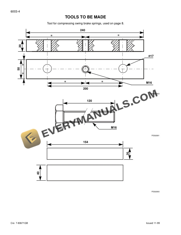 Case 588 Crawler and Wheeled Hydraulic Excavator Service Manual 7-80963GB PDF 5 Case 588 Crawler and Wheeled Hydraulic Excavator Service Manual 7-80963GB PDF - Image 3