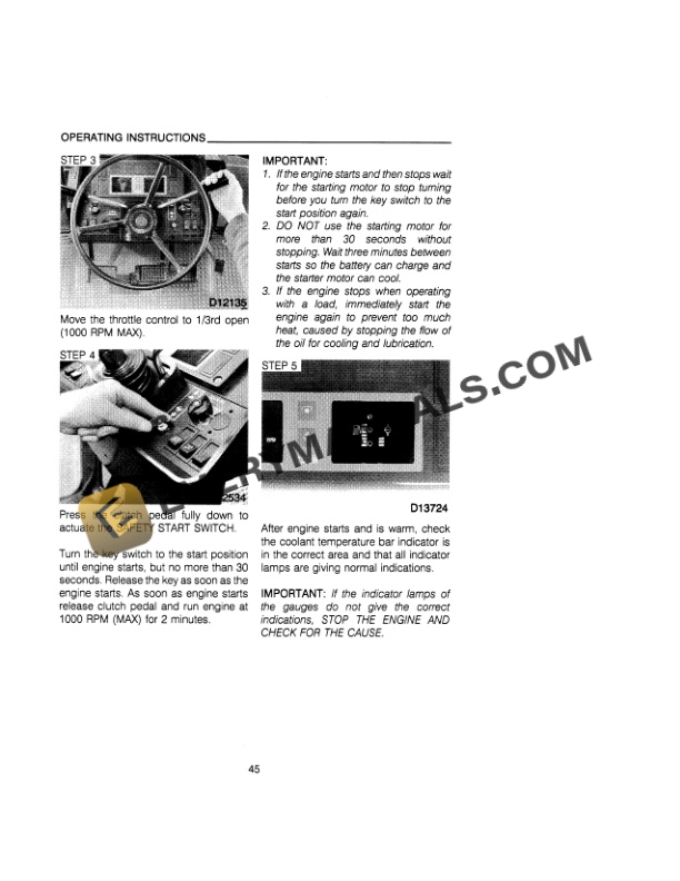 Case 595, 695 Tractor Operator Manual 9-19750 PDF 4 Case 595, 695 Tractor Operator Manual 9-19750 PDF - Image 2