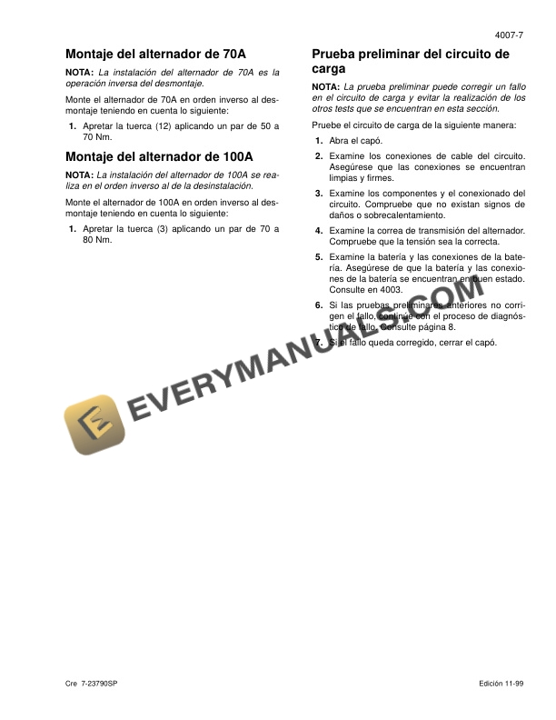 Case 595SLE, 595LSP Backhoe Excavator Service Manual 7-22470SP-2