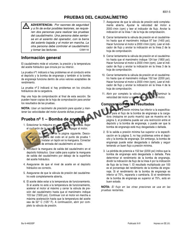 Case 60, 70XT Skid Steer Maintenance Manual 6-45720 SP-4