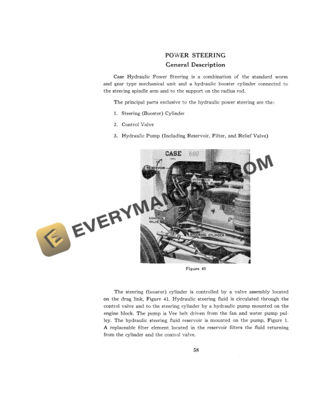 Case 600 Series Diesel Tractor Operator Manual 6245-3