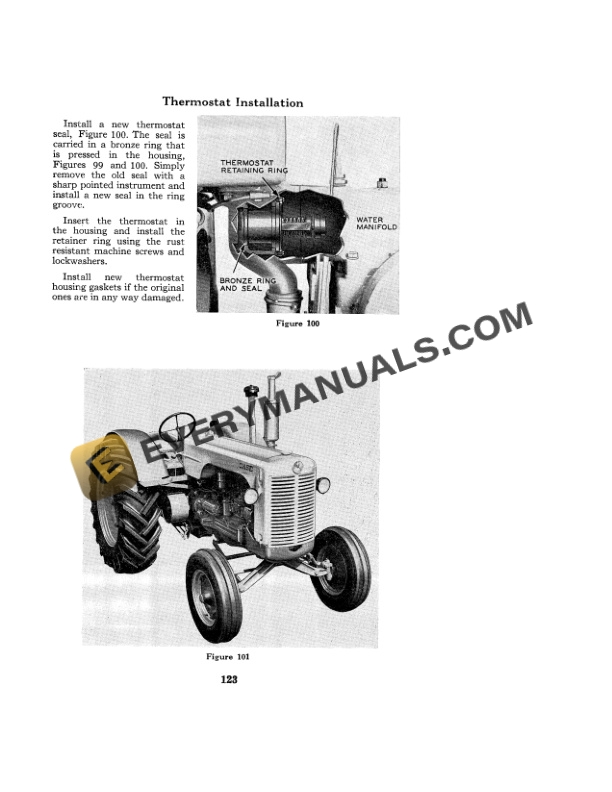Case 600 Series Diesel Tractor Operator Manual 6245-5