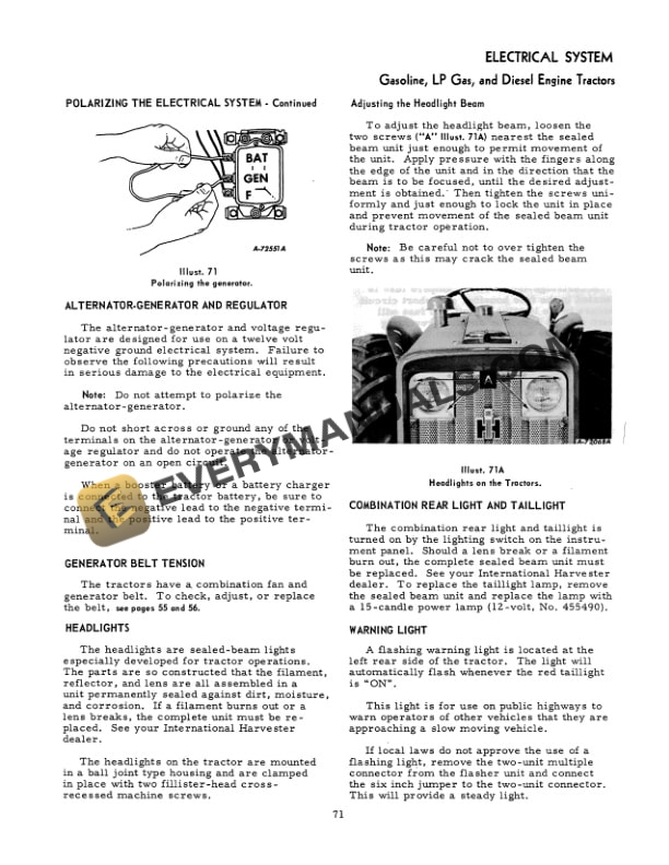 Case 606 Tractor Operator Manual 1014326R7 PDF 6 Case 606 Tractor Operator Manual 1014326R7 PDF - Image 4