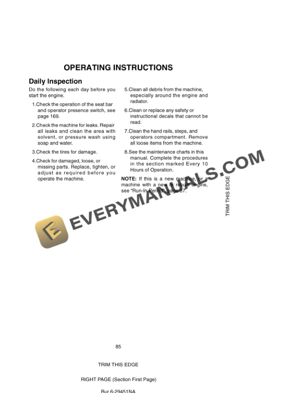 Case 60XT, 70XT Skid Steer Loader Operator Manual 6-29451NA PDF 5 Case 60XT, 70XT Skid Steer Loader Operator Manual 6-29451NA PDF - Image 3