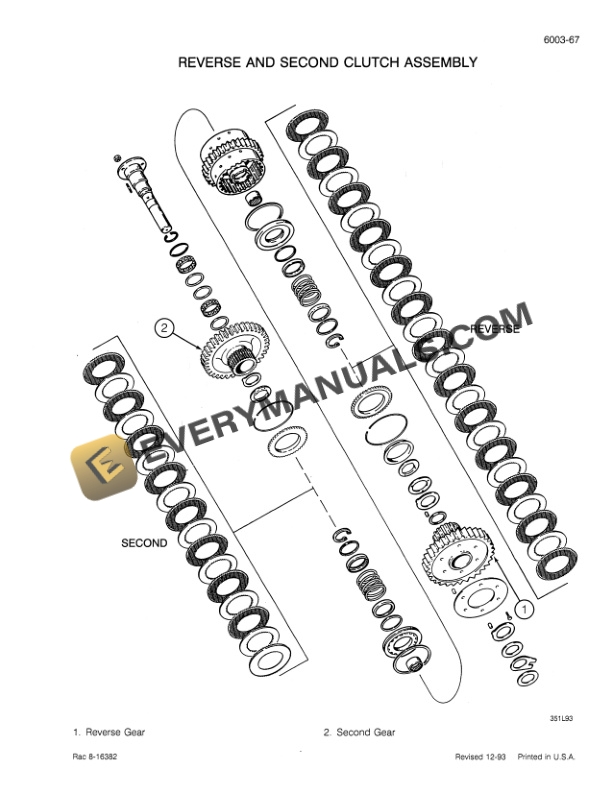 Case 621B, 721B Loader Service Manual 7-60064-4