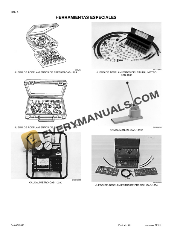 Case 621D Loader Maintenance Manual 6-42961SP-5