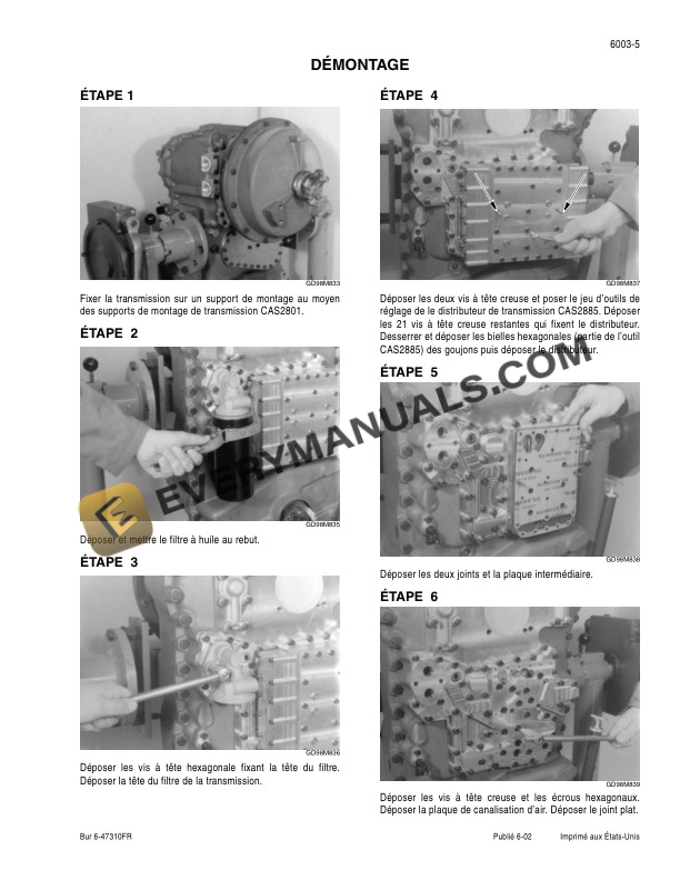Case 621D Loader Maintenance Manual 6-44622 FR PDF 6 Case 621D Loader Maintenance Manual 6-44622 FR PDF - Image 4
