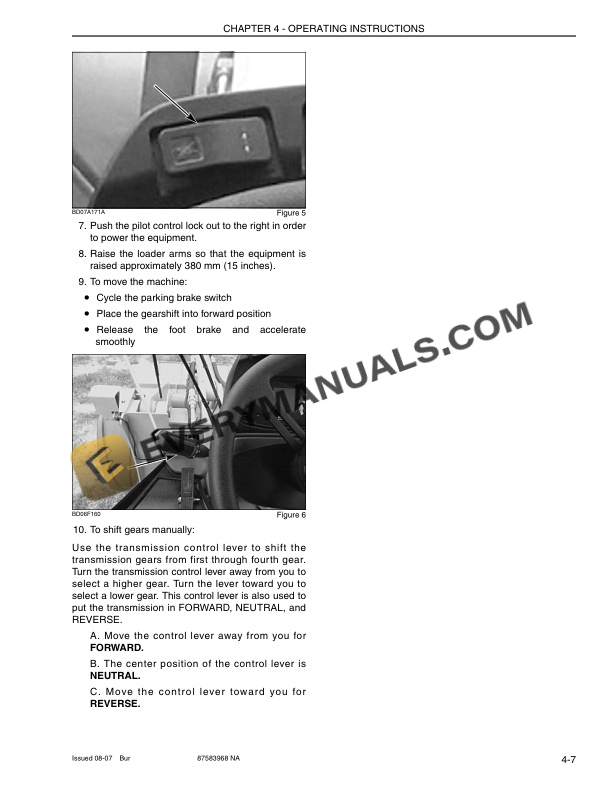 Case 621E Tier III Wheel Loader Operator Manual 87583968 PDF 5 Case 621E Tier III Wheel Loader Operator Manual 87583968 PDF - Image 3