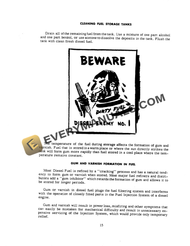 Case 630 Series Diesel Tractor Operator Manual 9-92372-3