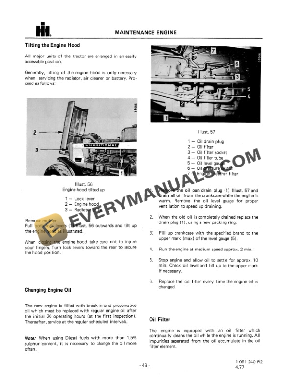 Case 644, 744, 844, 844S Diesel Tractor Operator Manual 1091240R2 PDF 6 Case 644, 744, 844, 844S Diesel Tractor Operator Manual 1091240R2 PDF - Image 4