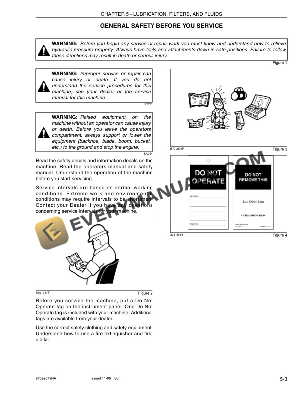 Case 650K, 750K, 850K Series 3 Crawler Dozer Operator Manual 87592079 NA-4