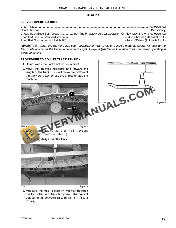 Case 650K, 750K, 850K Series 3 Crawler Dozer Operator Manual 87592079 NA-5
