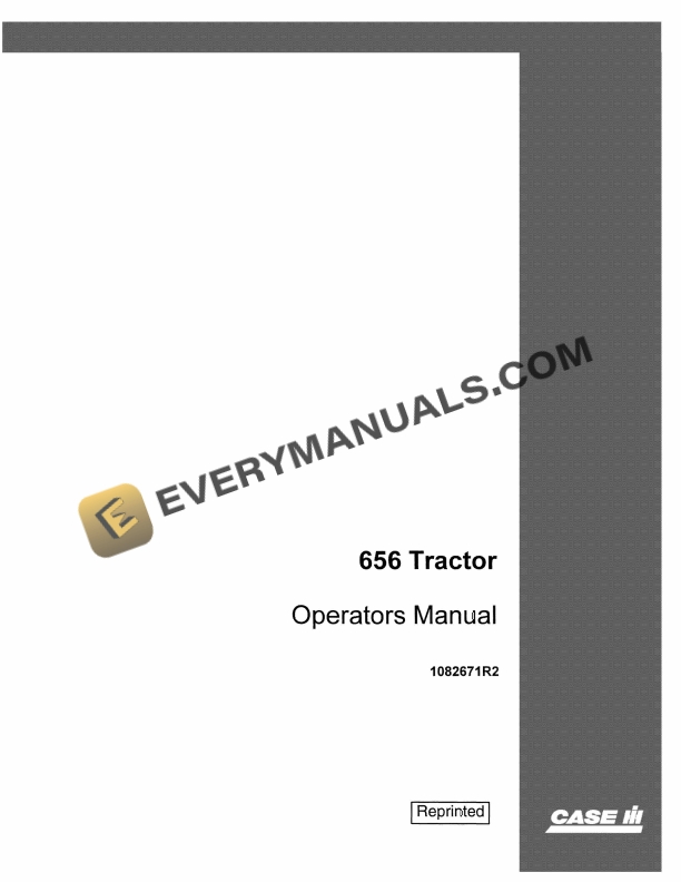 Case 656 Tractor Operator Manual 1082671R2 PDF 3 Case 656 Tractor Operator Manual 1082671R2 PDF
