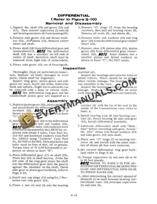 Case 680CK Loader Backhoe Service Manual 9-73072-5