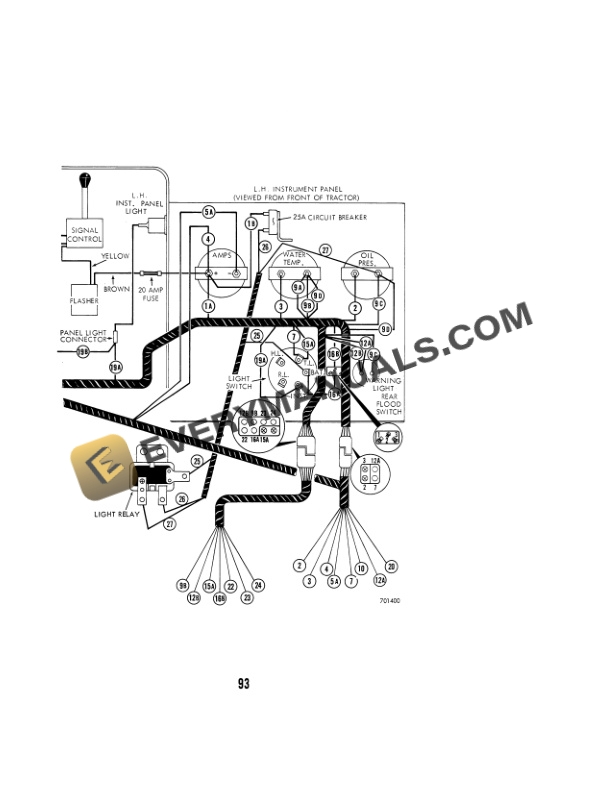 Case 680CK Series C Loader Backhoe Operator Manual 9-2762-5
