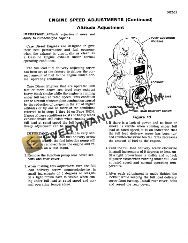Case 680CK Series C Loader Service Manual 9-72595-2