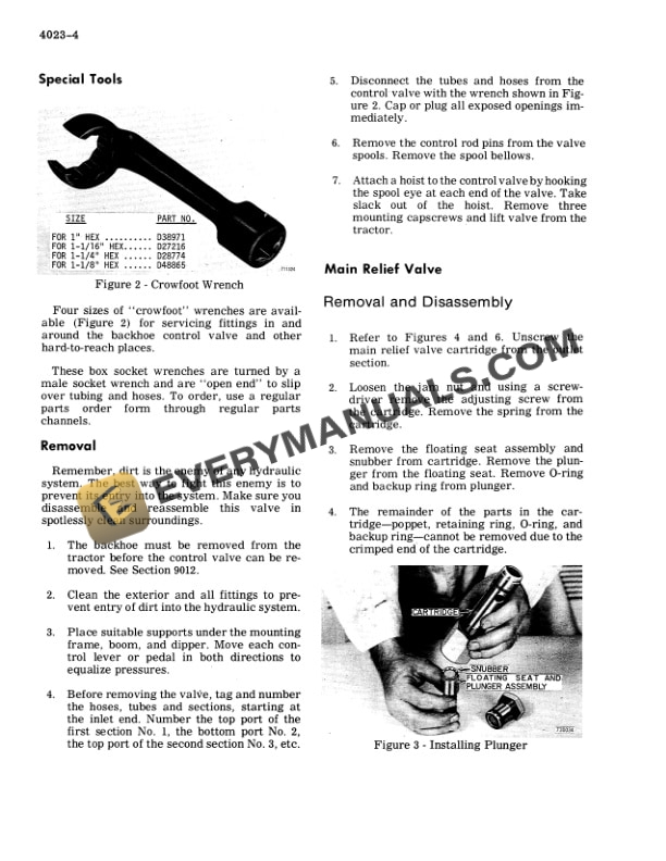 Case 680CK Series C Loader Service Manual 9-72595-3