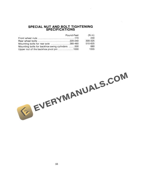 Case 680G Loader Backhoe Operator Manual 9-6532-2