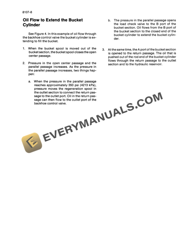 Case 680K Loader Backhoe Service Manual 8-44360-R1-5