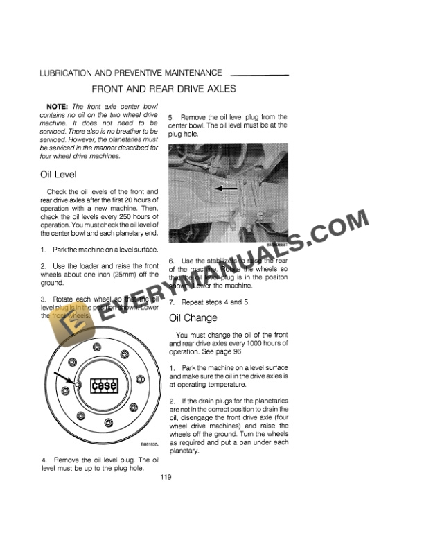 Case 680L Loader Backhoe Operator Manual 9-12791-5