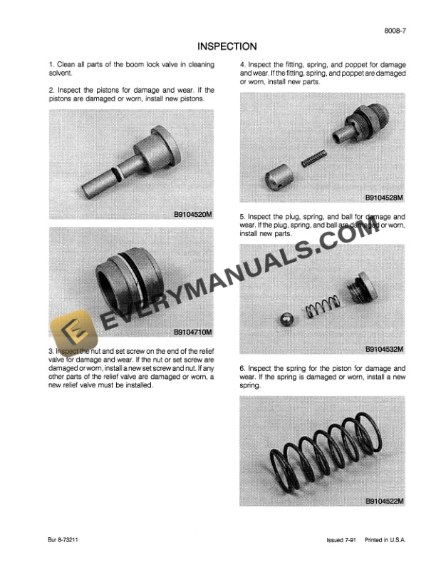 Case 680L Loader Backhoe Service Manual 8-74642-5
