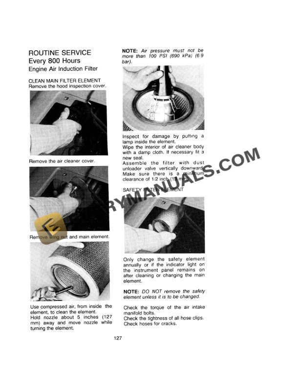 Case 685 Tractor Operator Manual 9-11273-5