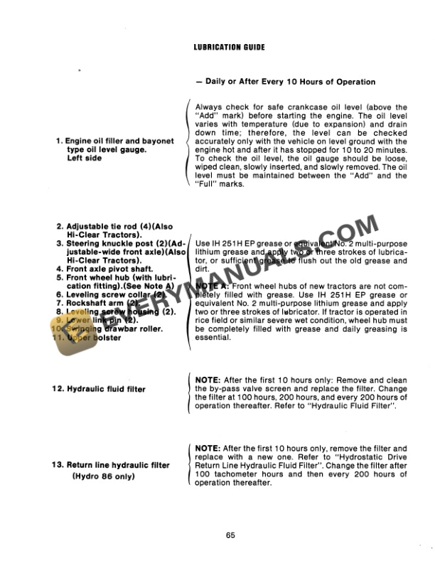 Case 686, Hydro 86 Tractor Operator Manual 1096206R4 PDF 7 Case 686, Hydro 86 Tractor Operator Manual 1096206R4 PDF - Image 5