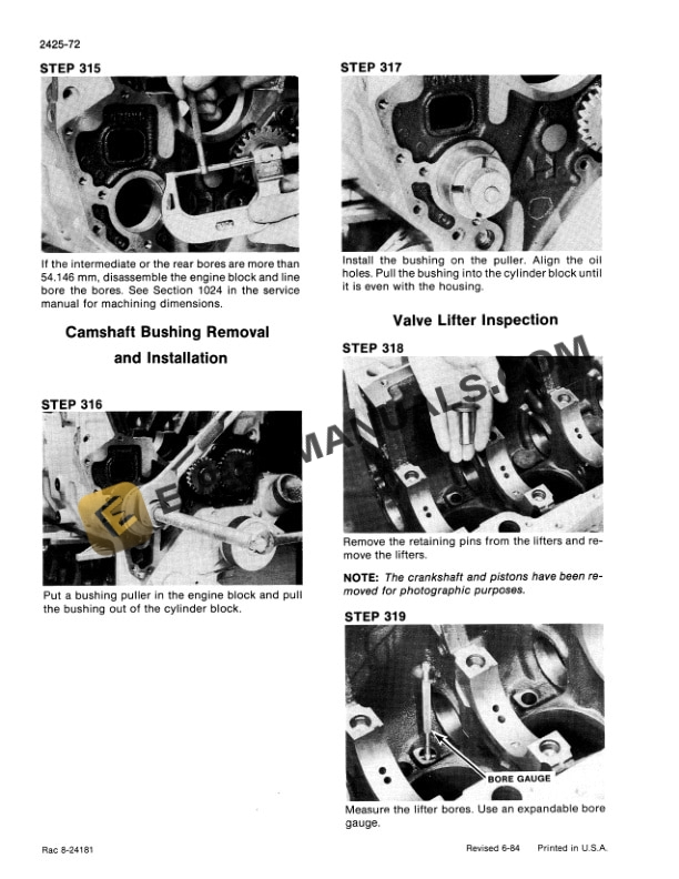 Case 688 Crawler Excavator Service Manual 8-88991-2