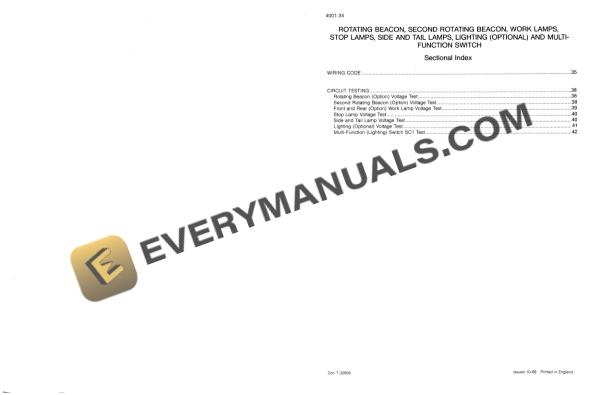 Case 688P Excavator Troubleshooting and Schematic Set 7-31270-3