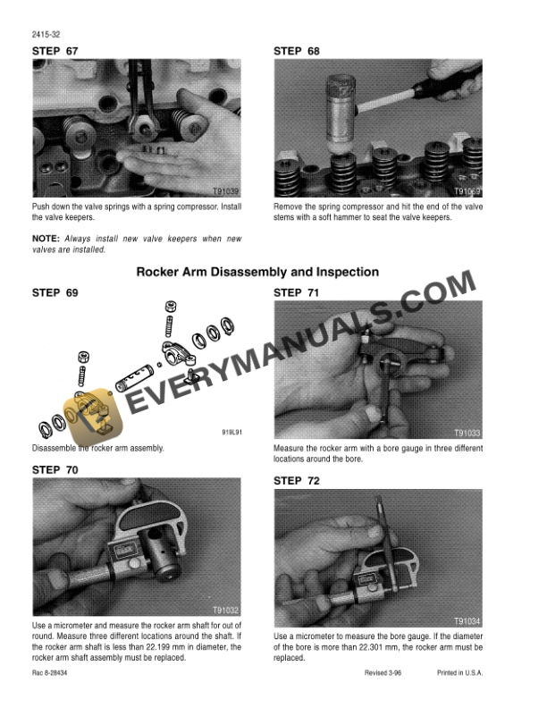 Case 6T-830, 6TA-830 Engine Service Manual 7-65441 PDF 4 Case 6T-830, 6TA-830 Engine Service Manual 7-65441 PDF - Image 2
