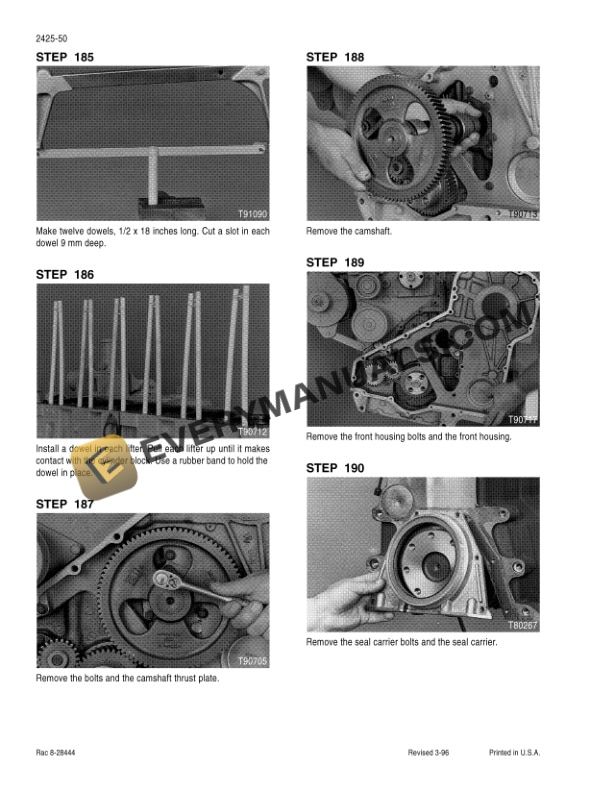 Case 6T-830, 6TA-830 Engine Service Manual 7-65441 PDF 5 Case 6T-830, 6TA-830 Engine Service Manual 7-65441 PDF - Image 3