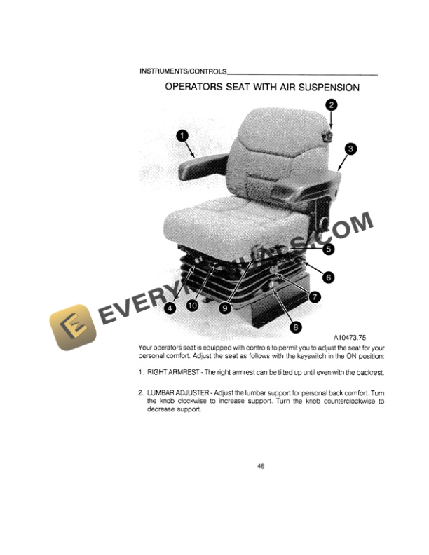 Case 7110E, 7120E Tractor Operator Manual 9-15022 PDF 4 Case 7110E, 7120E Tractor Operator Manual 9-15022 PDF - Image 2